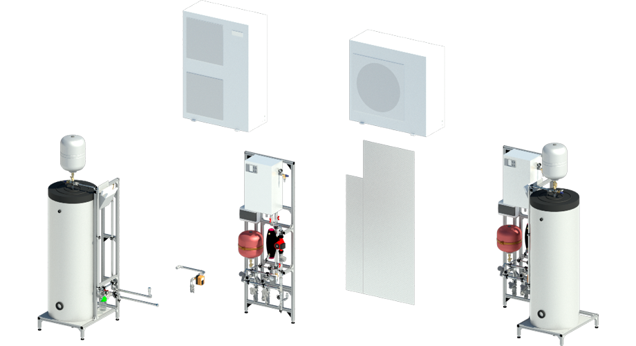 Конструктор блочно-модульной котельной HeatPumpBox-1 в Астрахани